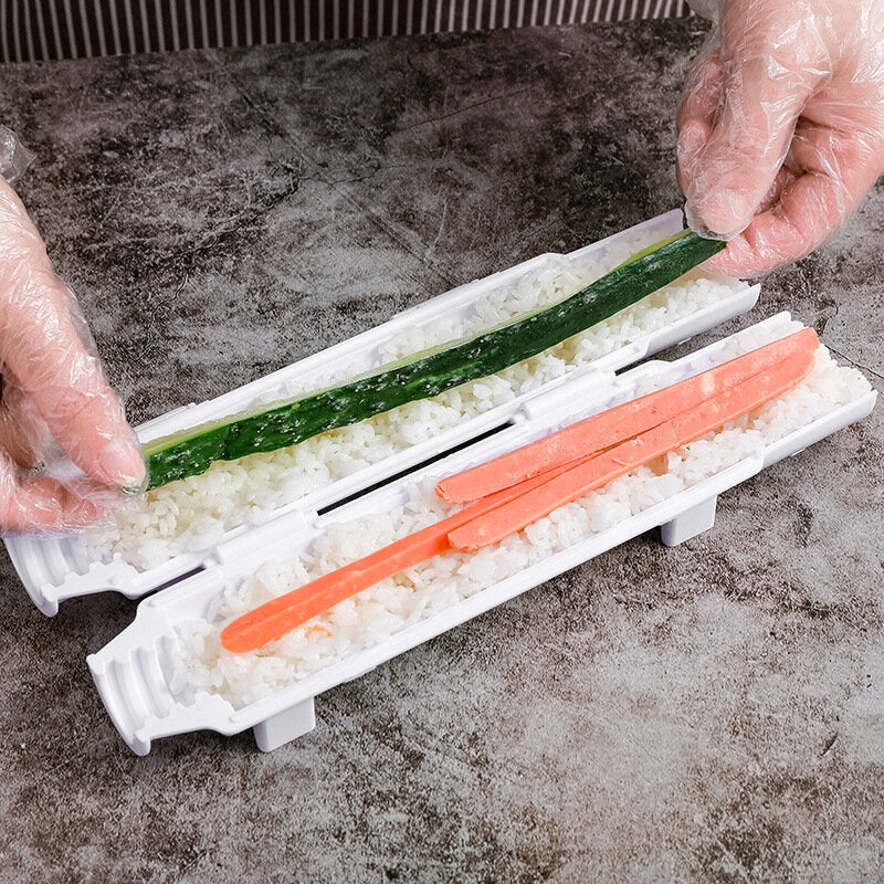 Enjoy the journey of preparing your sushi meal with the Japanese homemade sushi maker