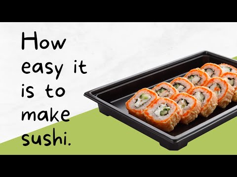 Homemade Sushi Maker YouTube Video